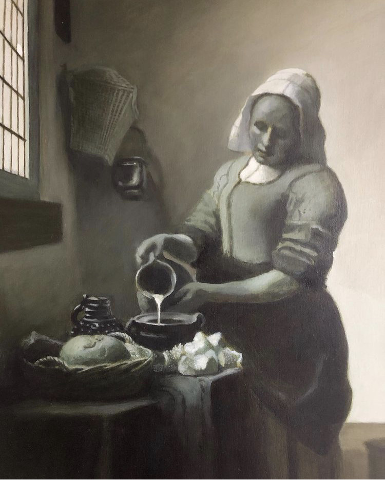 Vermeer Master study ~ www.olivermurphyartist.com